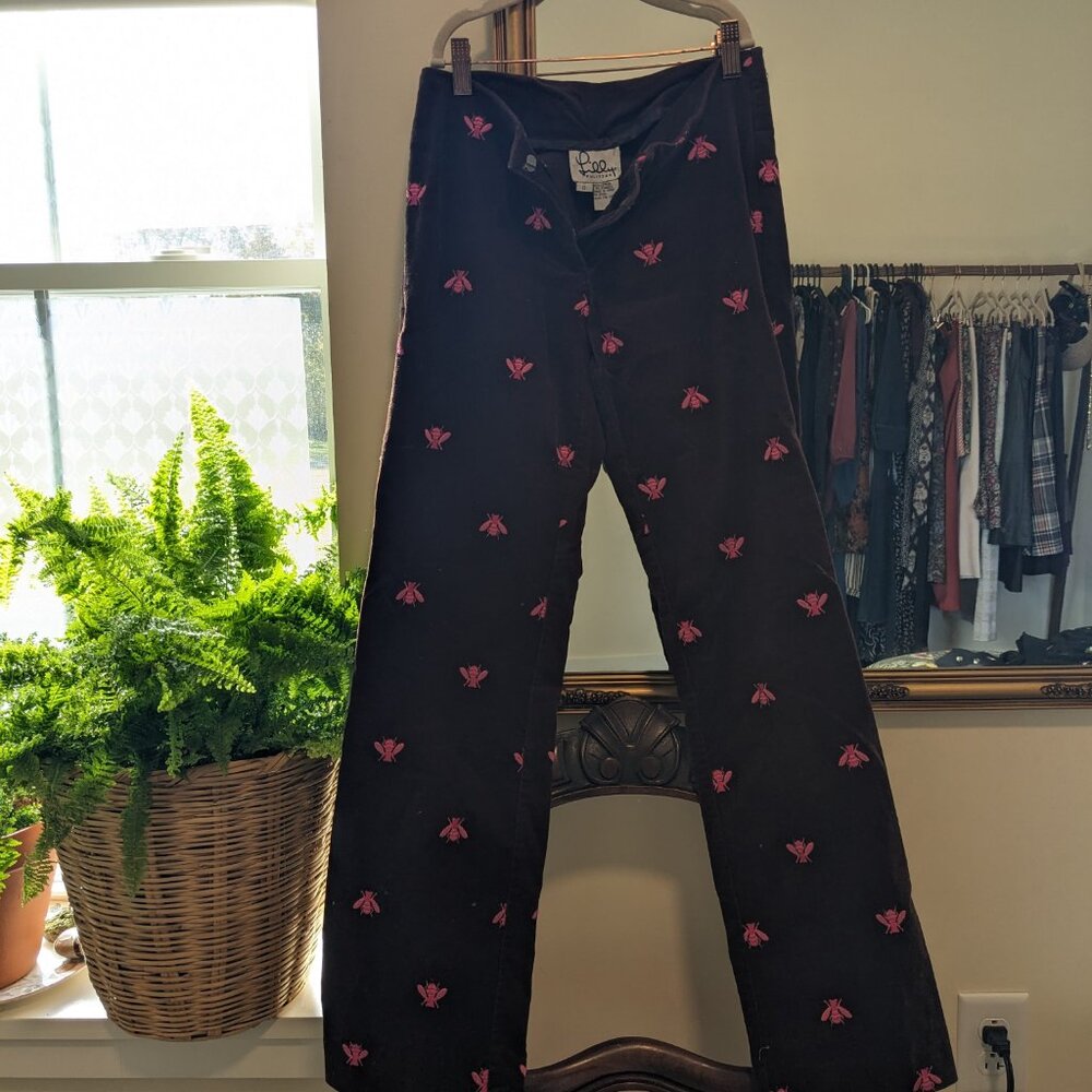 Vintage Lilly Pulitzer Brown Corduroy Pants